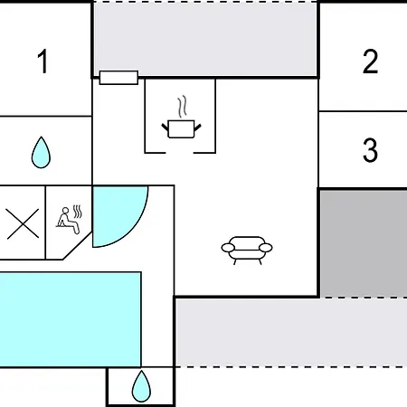 Ocean Front In With Sauna Hébergement de vacances Spottrup